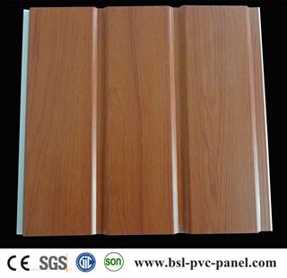 30cm two groove laminated pvc wall panel