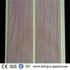 Good quality 20cm middle groove wood grain pvc ceiling