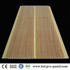 20cm Wood grain pvc ceiling panel from Haining