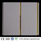 25cm middle groove two gold lines pvc ceiling panel