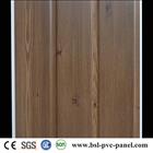 New 30cm 9mm two groove laminated wood grain pvc wall panel