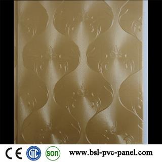 India 25cm 7.5mm V groove pvc wall panel