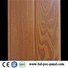 20cm 7mm middle groove wood grain pvc wall panel