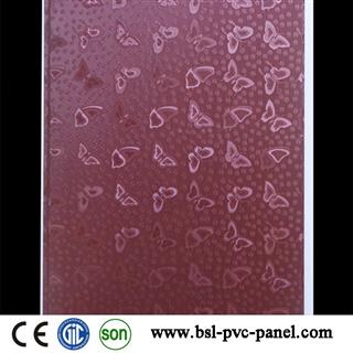 25cm plain V groove pvc wall panel for India