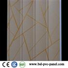 25cm wave pvc wall panel for interior decoration