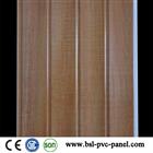 New color 25cm wave pvc wall panel for India